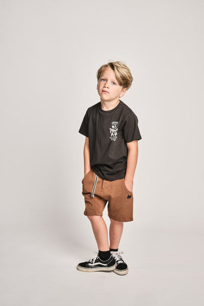 Munster Kids - Pktracer Short Washed Almond Shorts Munster Kids 