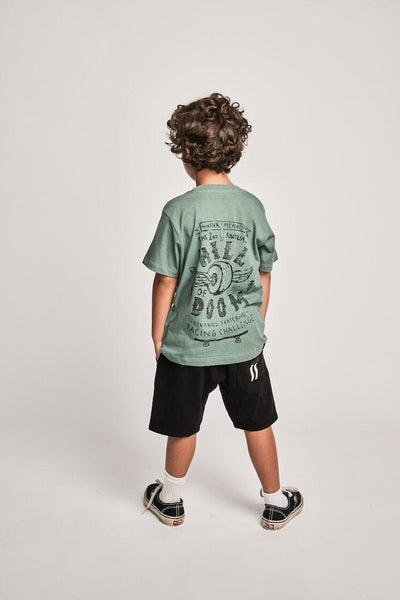 Munster Kids - Pktracer Short Washed Black Shorts Munster Kids 