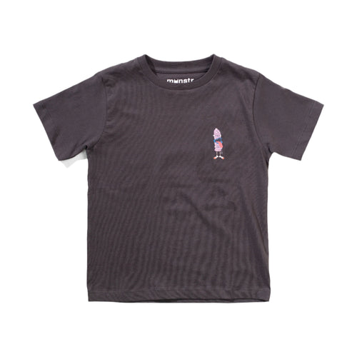 Munster Kids Say Argh SS Tee - Soft Black