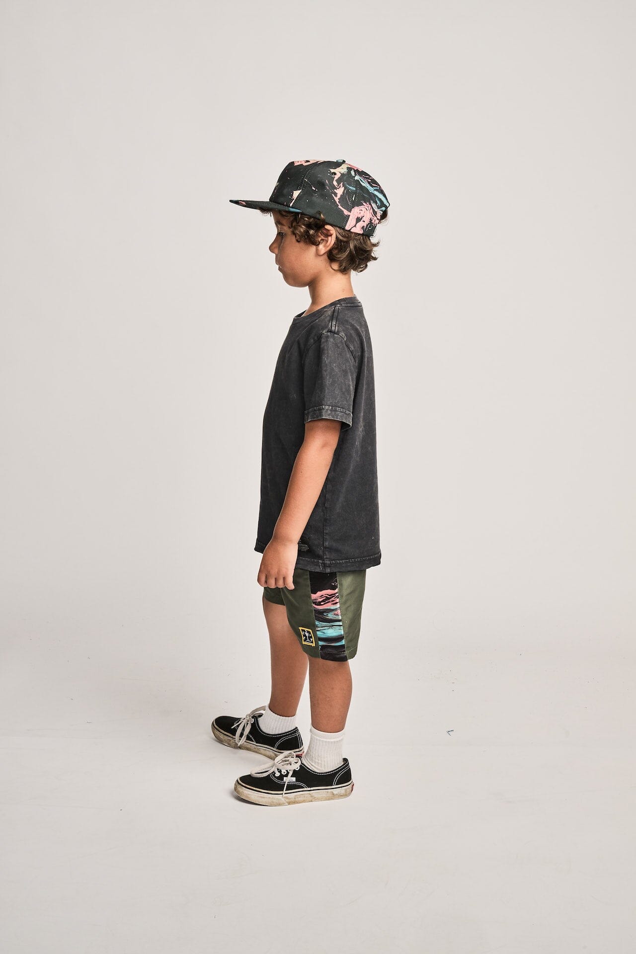 Munster Kids - Sideink Bshort Olivine Boardshorts Munster Kids 