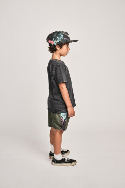 Munster Kids - Sideink Bshort Olivine Boardshorts Munster Kids 