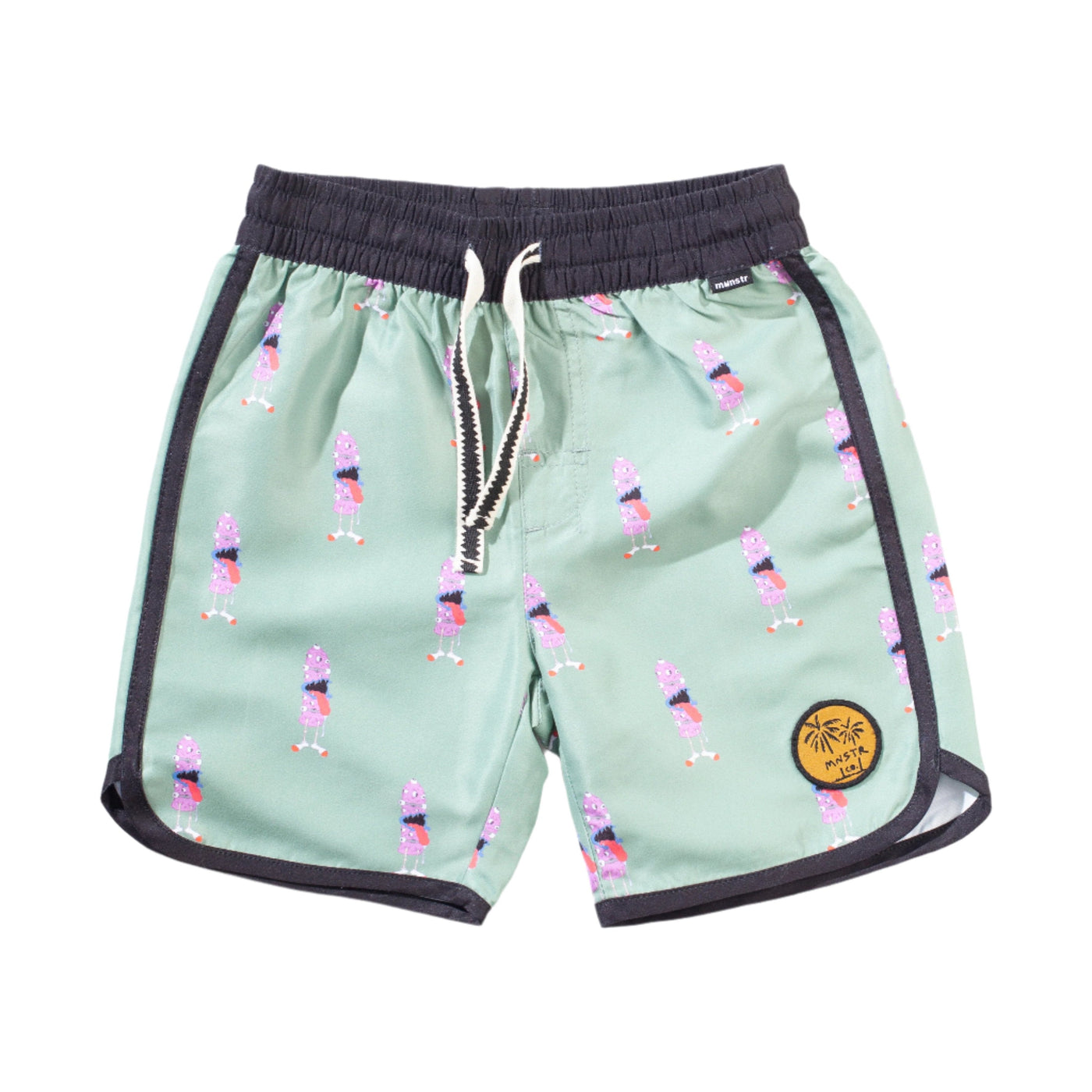 Munster Kids - Tongue Twister Bshort Mint Boardshorts Munster Kids 