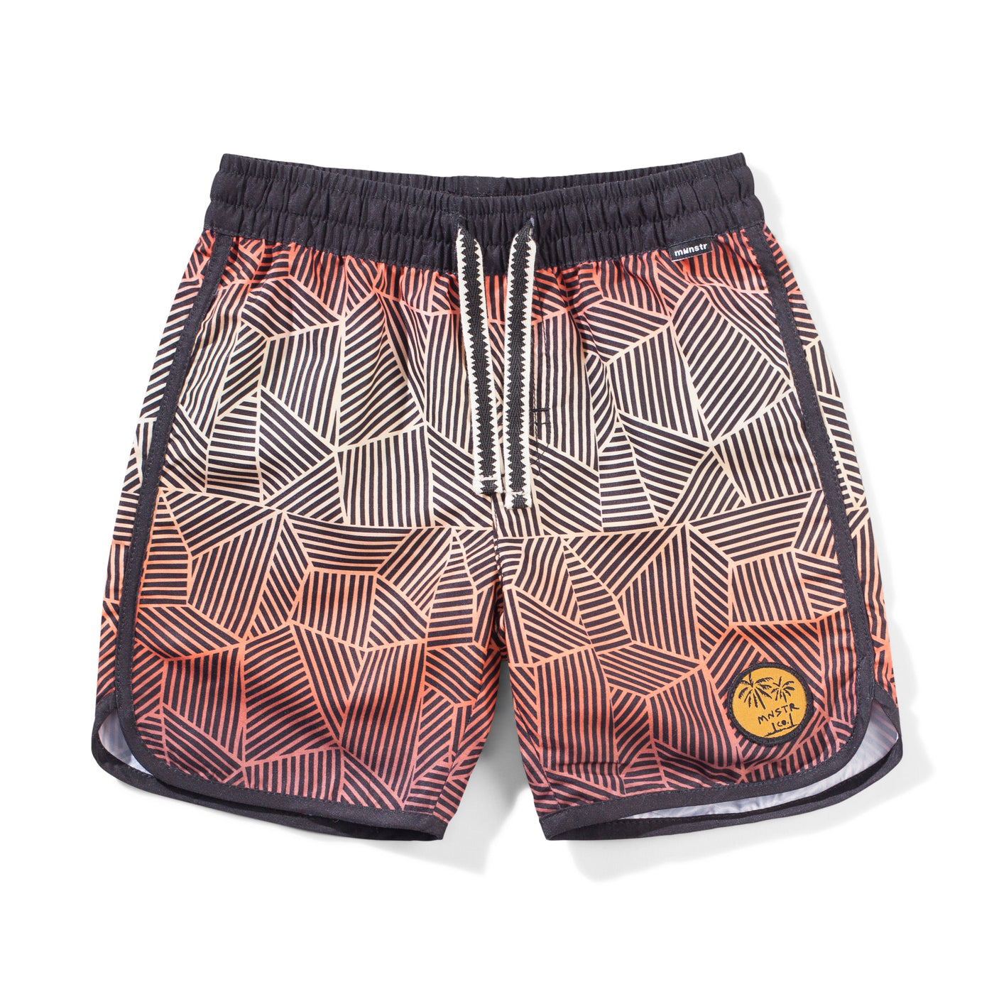 Munster Kids - Wavebuoys Bshort Peach Stripe Boardshorts Munster Kids 