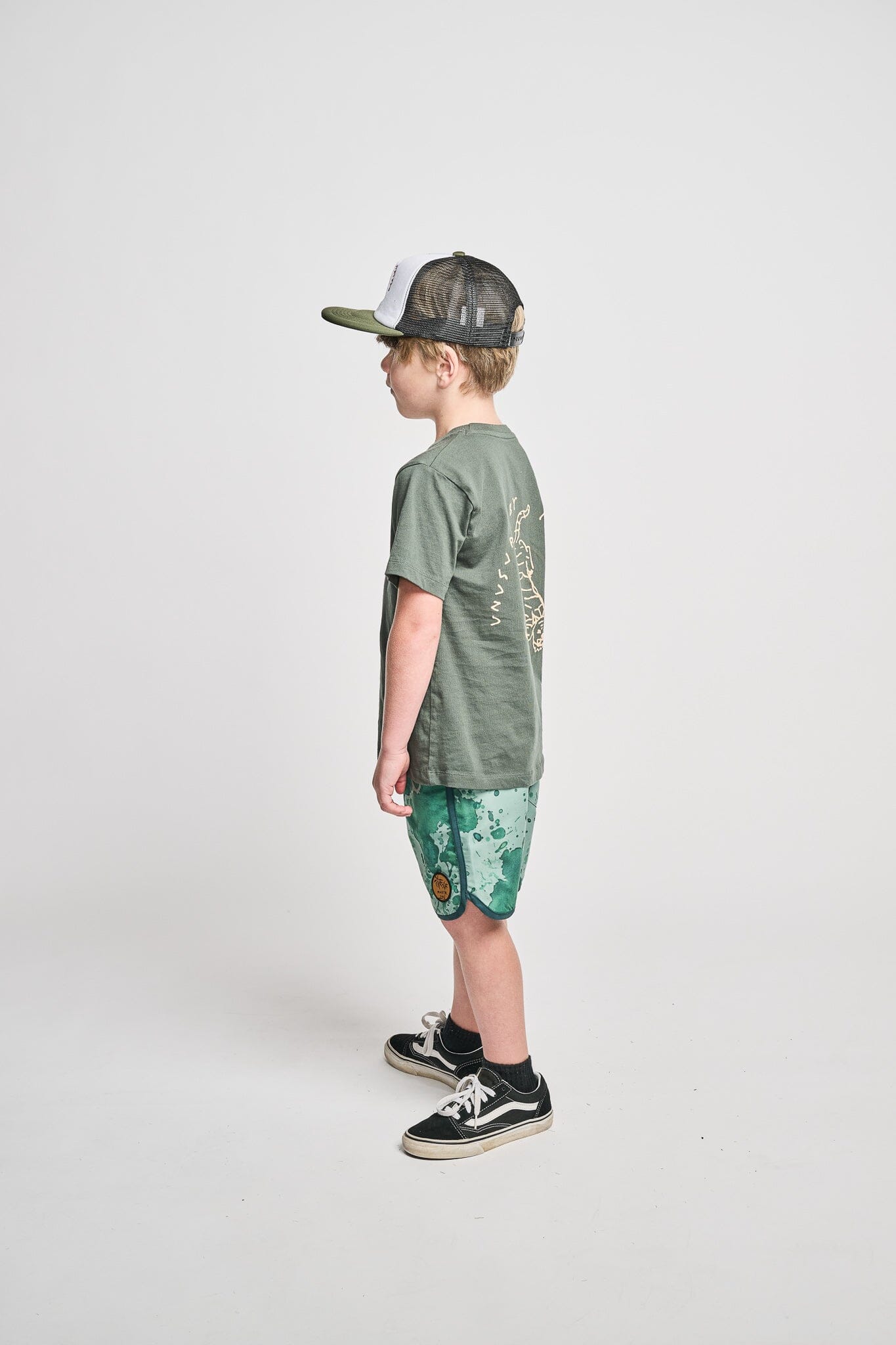 Munster - Nature Tee | Ocean Green Short Sleeve T-Shirt Munster Kids 