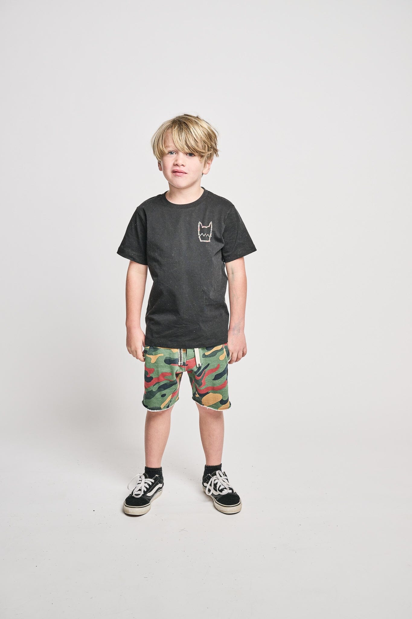 Munster - Side Flames Short | Camo Shorts Munster Kids 