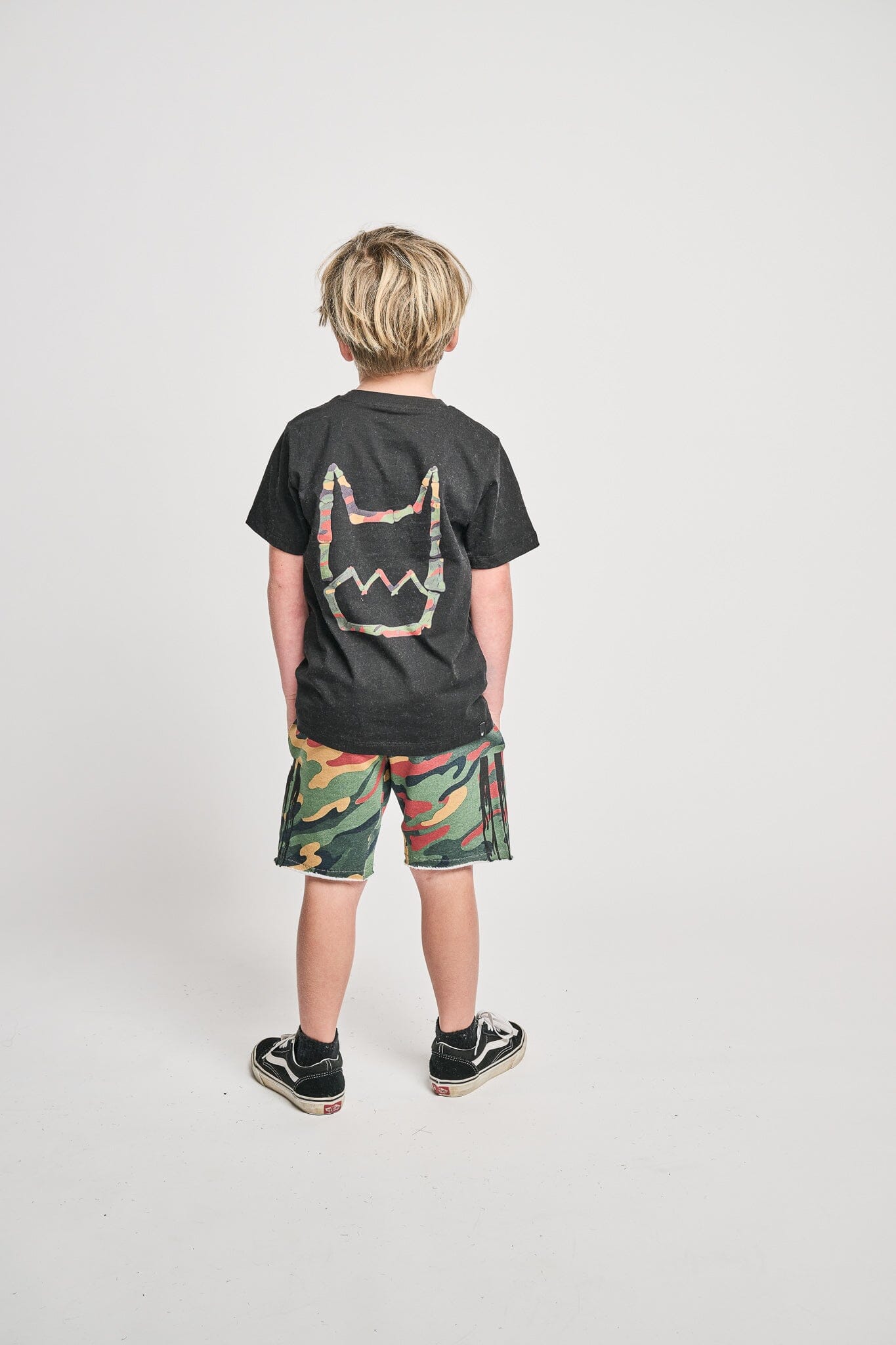 Munster - Side Flames Short | Camo Shorts Munster Kids 