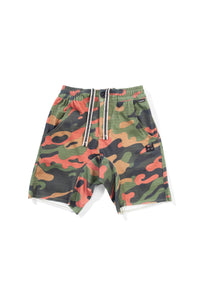 Munster - Side Flames Short | Camo