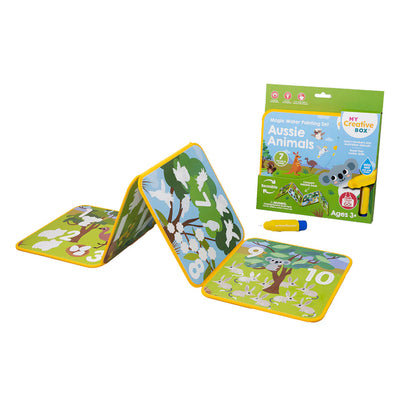 My Creative Box - Aussie Animals Magic Water Painting Set Activity & Craft My Creative Box 