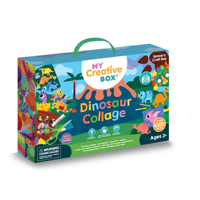 My Creative Box - Dinosaur Collage Sensory Craft Box Activity & Craft My Creative Box 