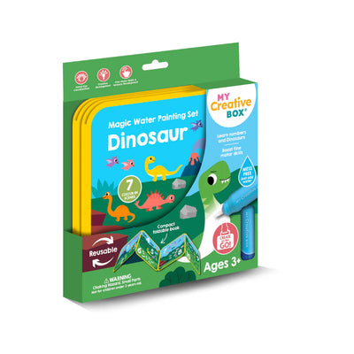 My Creative Box - Dinosaur Magic Water Painting Set Activity & Craft My Creative Box 