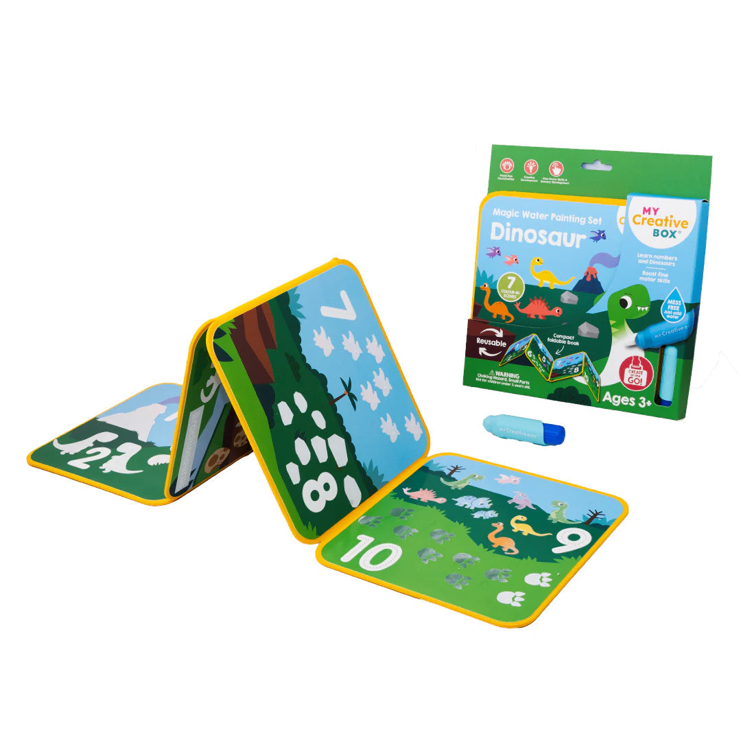 My Creative Box - Dinosaur Magic Water Painting Set Activity & Craft My Creative Box 