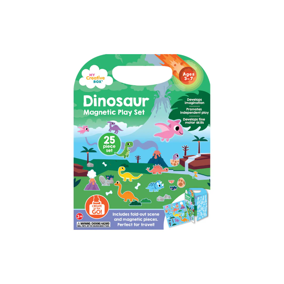 My Creative Box - Dinosaur Magnetic Play Set Magnetic Play My Creative Box 