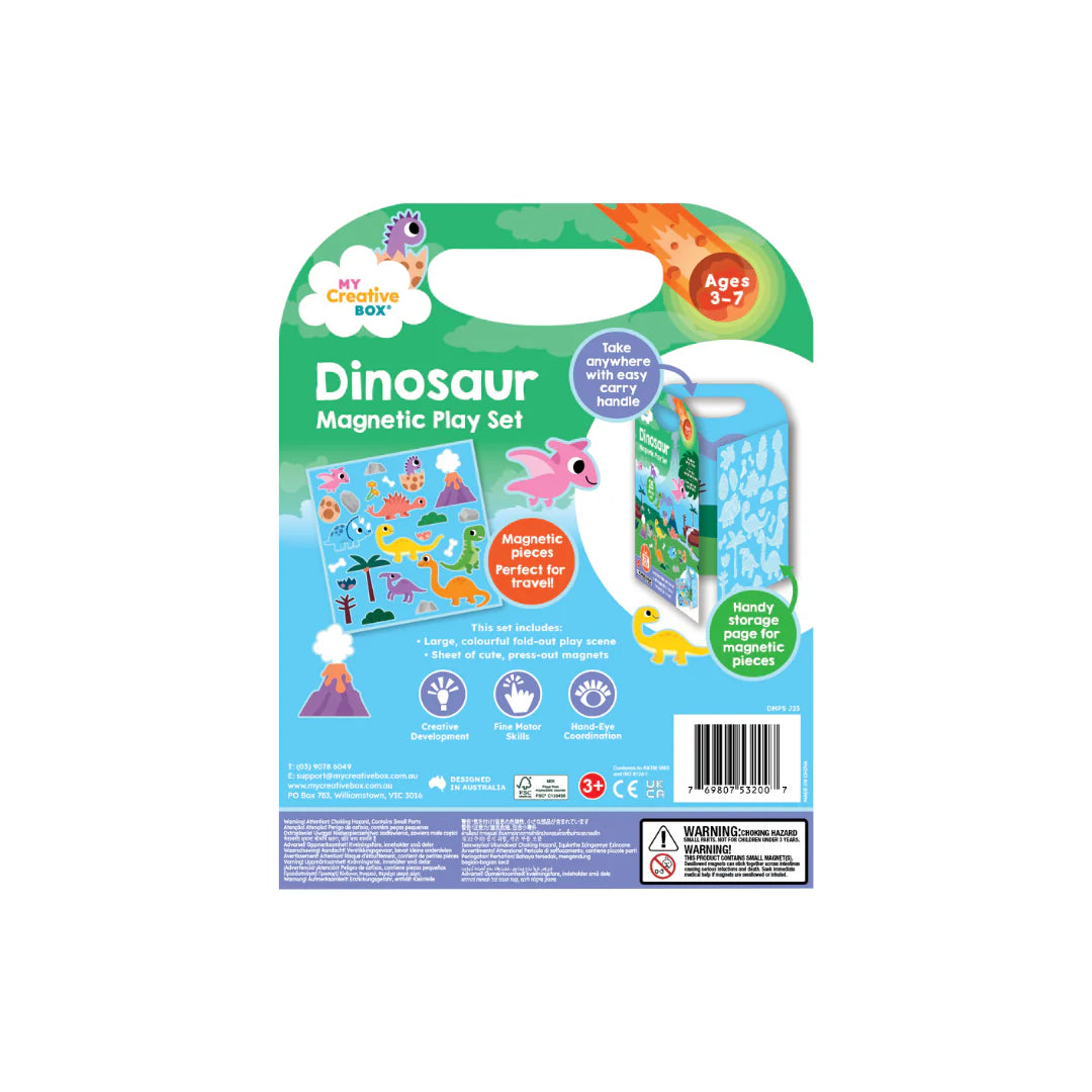 My Creative Box - Dinosaur Magnetic Play Set Magnetic Play My Creative Box 