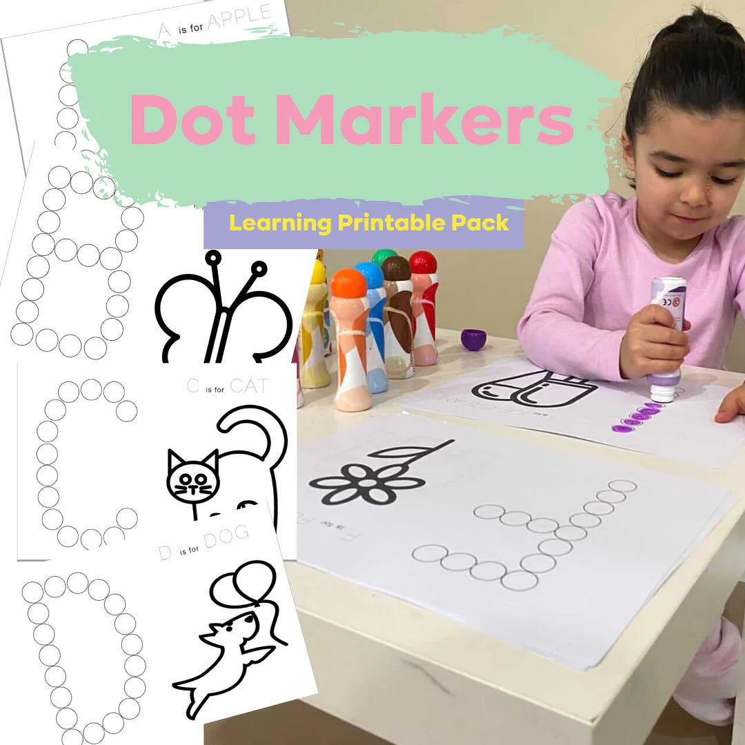 My Creative Box - Dot Markers | Set Of 8 Activity & Craft My Creative Box 