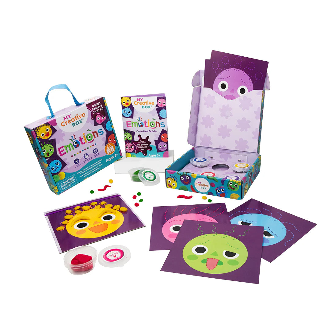 My Creative Box - Emotions Dough Sensory Craft Box Activity & Craft My Creative Box 