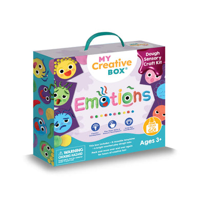 My Creative Box - Emotions Dough Sensory Craft Box Activity & Craft My Creative Box 