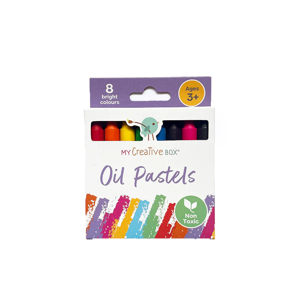 My Creative Box - Oil Pastels | Non Toxic Set Of 8 Activity & Craft My Creative Box 