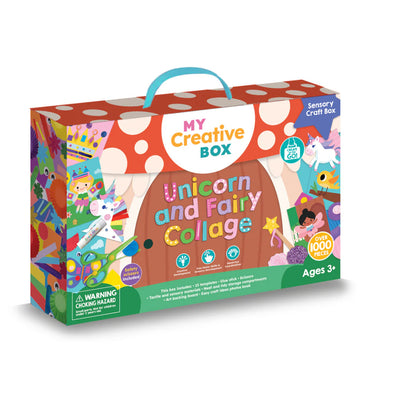 My Creative Box - Unicorn And Fairy Collage Sensory Craft Box Activity & Craft My Creative Box 