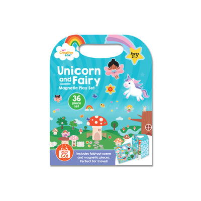 My Creative Box - Unicorn and Fairy Magnetic Play Set Magnetic Play My Creative Box 