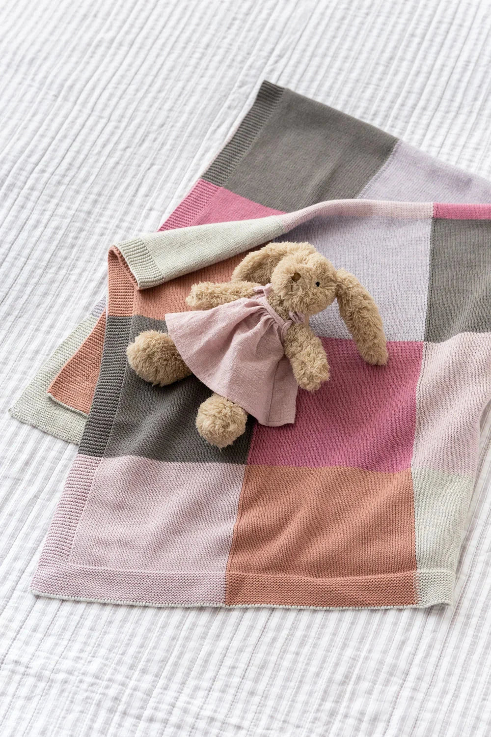 Nana Huchy - Baby Blanket | Patchwork Lilac Blanket Nana Huchy 