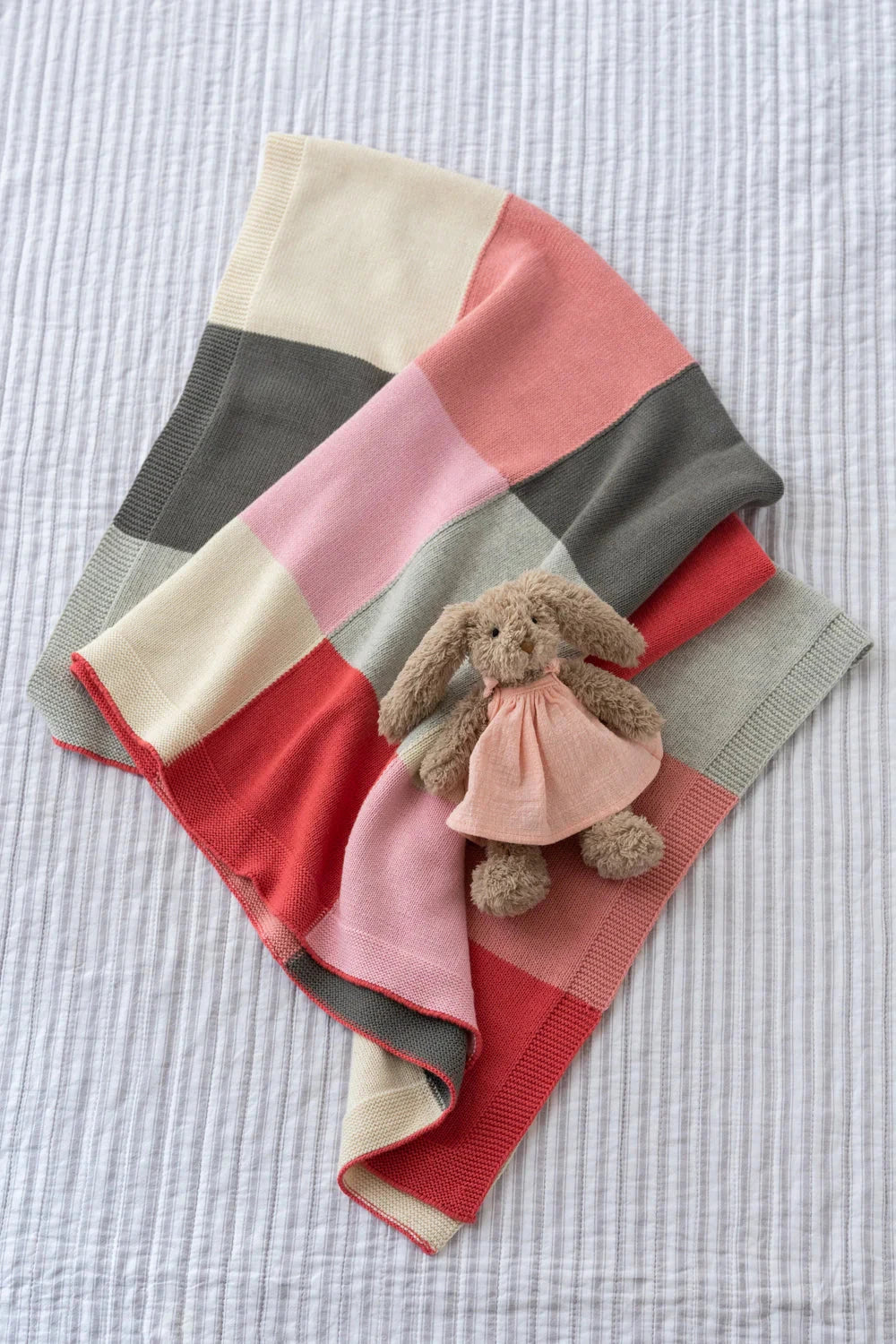 Nana Huchy - Baby Blanket | Patchwork Pink Blanket Nana Huchy 
