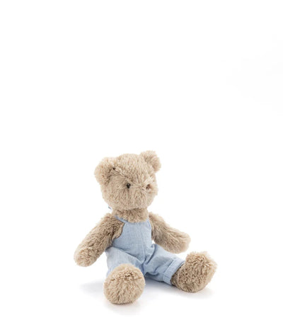 Nana Huchy - Baby Honey Bear | Overalls Baby Blue Soft Toy Nana Huchy 