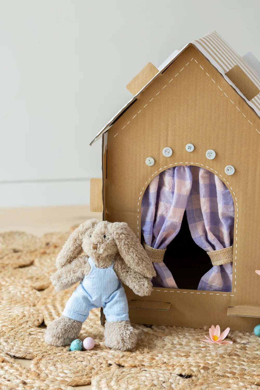 Nana Huchy - Baby Honey Bunny Boy | Baby Blue Soft Toy Nana Huchy 