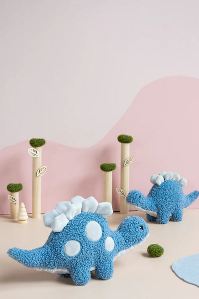 Nana Huchy - Baby Stu The Stegosaurus Blue Soft Toy Nana Huchy 