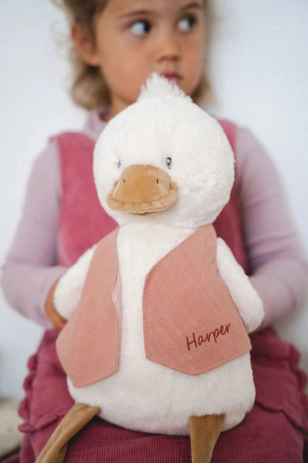 Nana Huchy - Big Bill the Duck | Pink Soft Toy Nana Huchy 