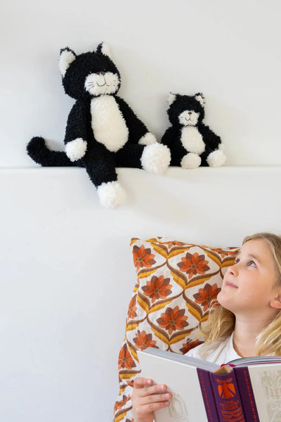 Nana Huchy - Checkers the Kitten | Black Soft Toy Nana Huchy 