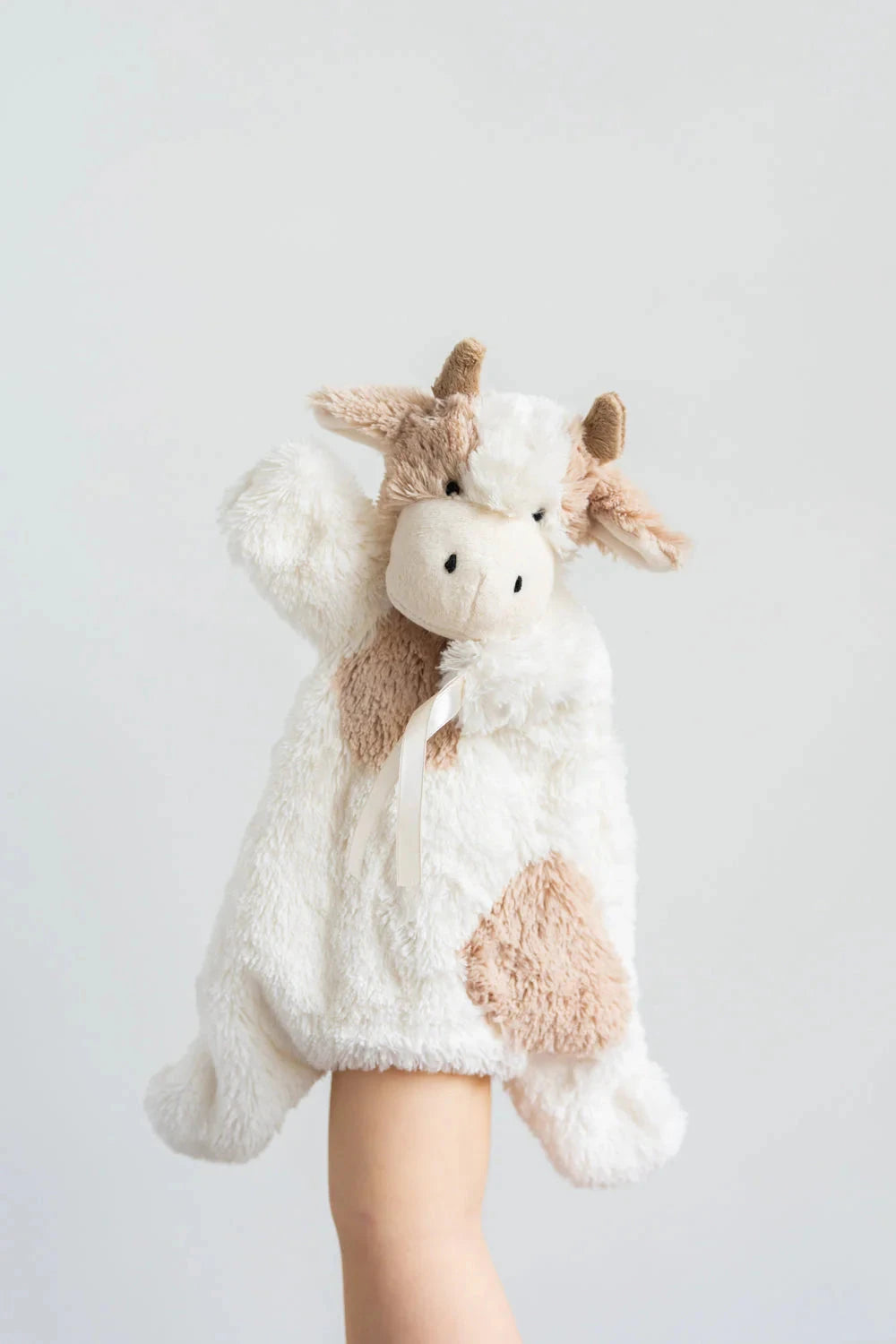 Nana Huchy - Clover the Cow Hoochy Coochie | Beige Soft Toy Nana Huchy 