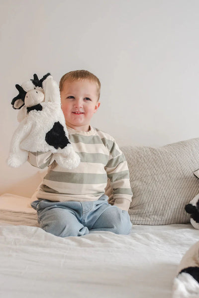 Nana Huchy - Clover the Cow Hoochy Coochie | Black Soft Toy Nana Huchy 