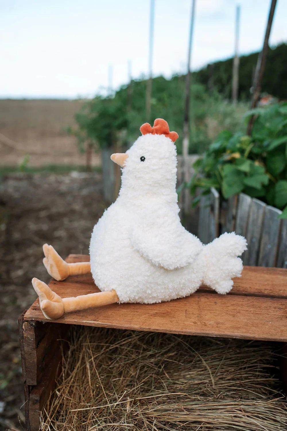 Nana Huchy - Henrietta the Hen | Cream Soft Toy Nana Huchy 