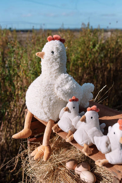 Nana Huchy - Henrietta the Hen | Cream Soft Toy Nana Huchy 