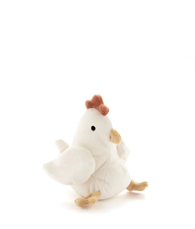 Nana Huchy - Henrietta the Hen Rattle | Cream Soft Toy Nana Huchy 