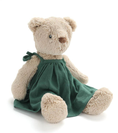 Nana Huchy - Honey Bear Dress | Green Soft Toy Nana Huchy 