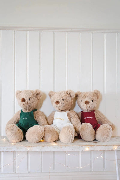 Nana Huchy - Honey Bear Overall | Green Soft Toy Nana Huchy 