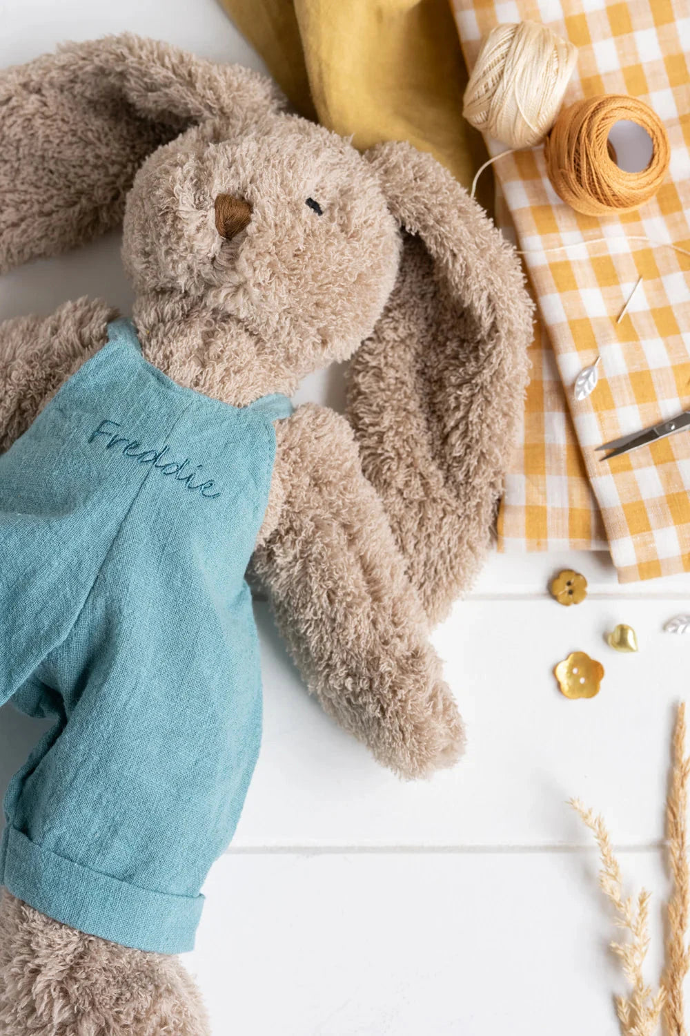 Nana Huchy - Mr Honey Bunny | Blue Soft Toy Nana Huchy 