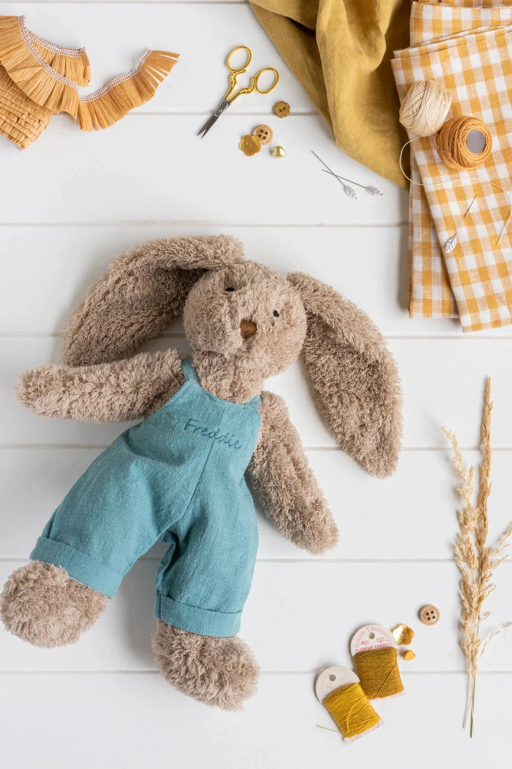 Nana Huchy - Mr Honey Bunny | Blue Soft Toy Nana Huchy 