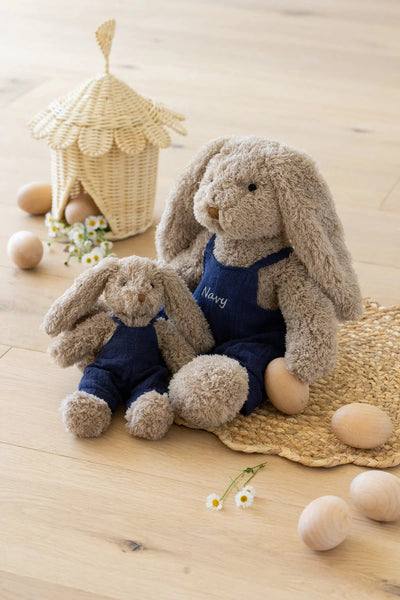 Nana Huchy - Mr Honey Bunny | Navy Soft Toy Nana Huchy 