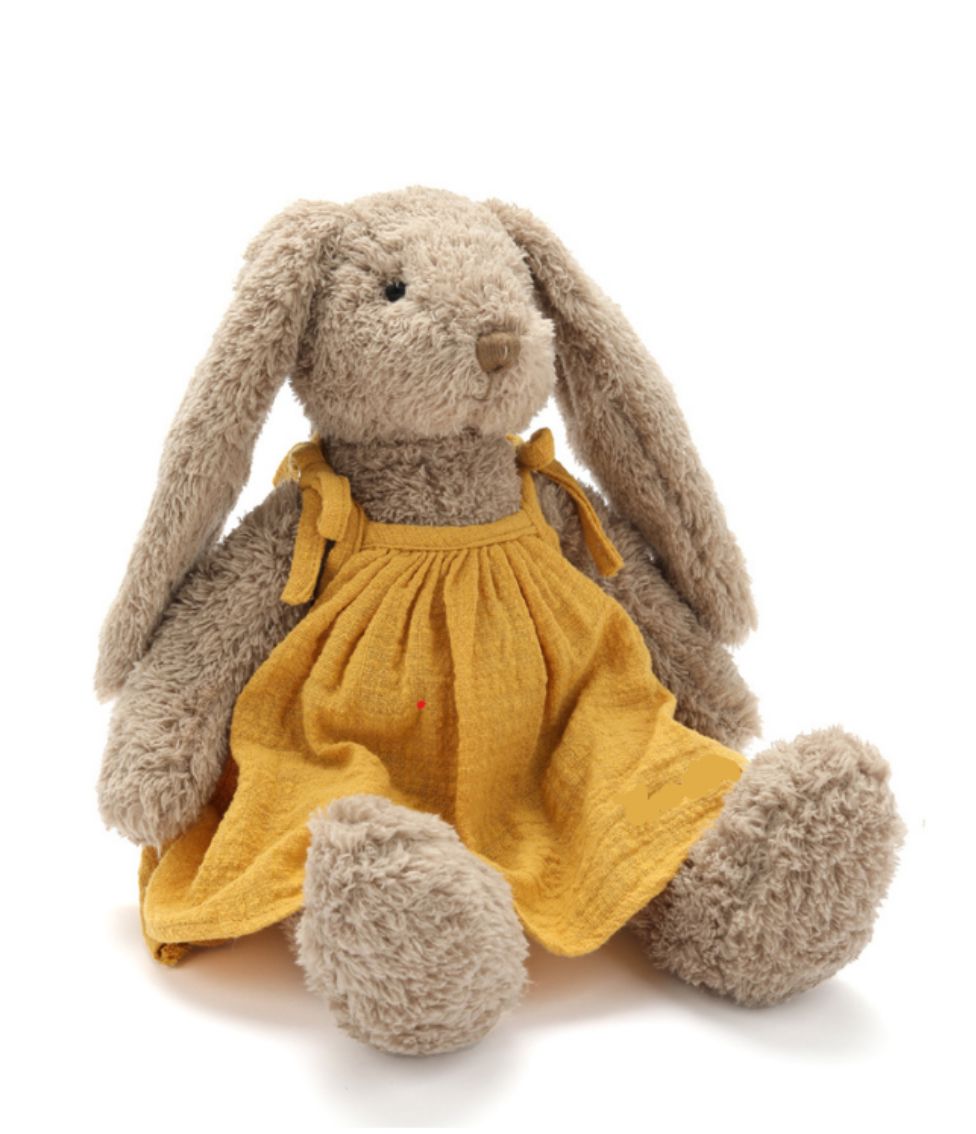 Nana Huchy - Mrs Honey Bunny | Mustard Soft Toy Nana Huchy 