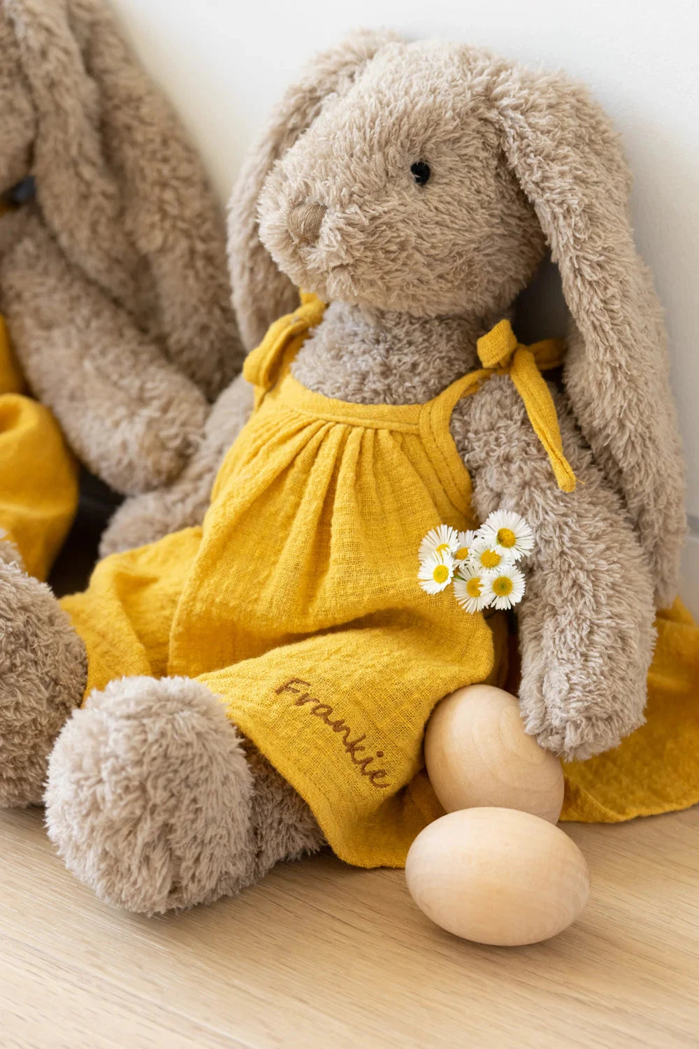 Nana Huchy - Mrs Honey Bunny | Mustard Soft Toy Nana Huchy 