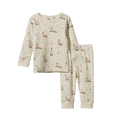 Nature Baby - 2Pc Long Sleeve Pyjamas | Rabbitty Long Sleeve Pyjamas Nature Baby 