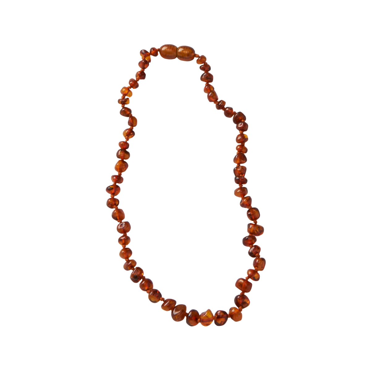 Nature Baby Amber Necklace Teether Nature Baby Cognac 