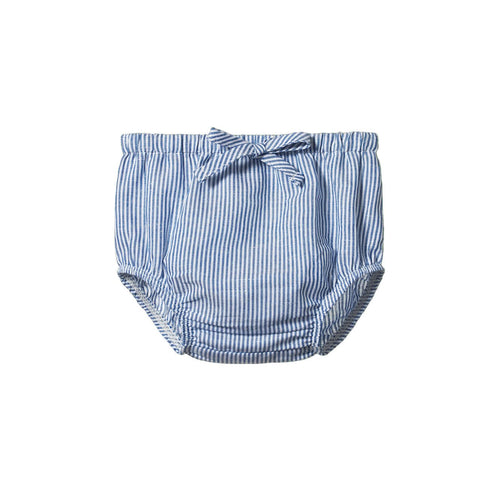 Nature Baby - Arie Shorts Linen | Blue Stripe