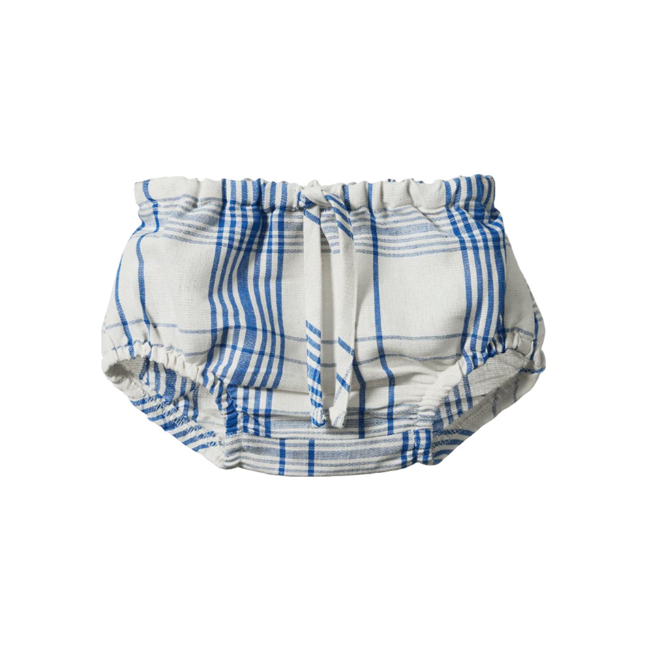 Nature Baby Arie Shorts Linen - Clyde Check Shorts Nature Baby 