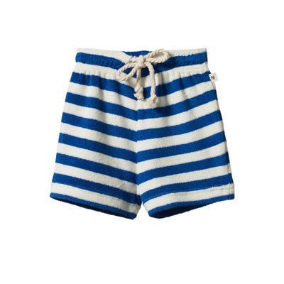 Nature Baby Aubrey Shorts - Mariner Stripe Shorts Nature Baby 