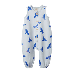 Nature Baby August Suit - Songbird Print