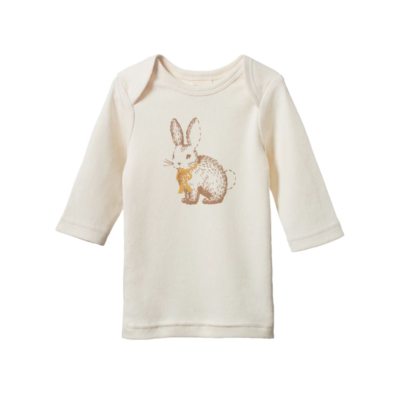 Nature Baby - Baby Tee | Rabbitty Natural Long Sleeve T-Shirt Nature Baby 