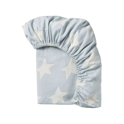 Nature Baby - Bassinet Fitted Sheet Jersey | Magic Blue Bassinet Sheet Nature Baby 